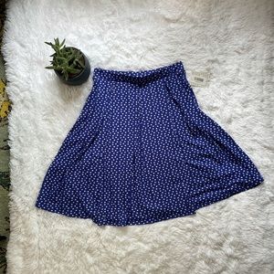 Pleated Full Skirt with POLKA DOTS!